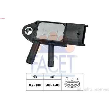 Auto-moto Snímač barometrického tlaku vzduchu FACET 10.3291