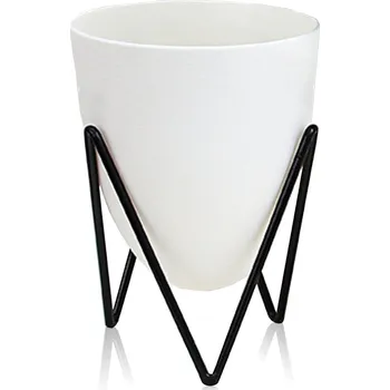 Květináč Bílý samozavlažovací květináč Tomasucci Poppy, ø 11,5 cm ID_1419135