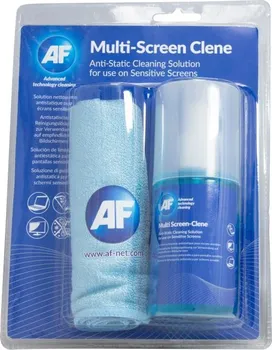 Čistící sada AF Multi-Screen Clene čistič obrazovek 200 ml + hadřík z mikrovlákna