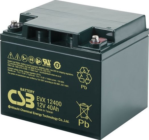 akumulátor CSB EVX12400I (12V/40Ah)