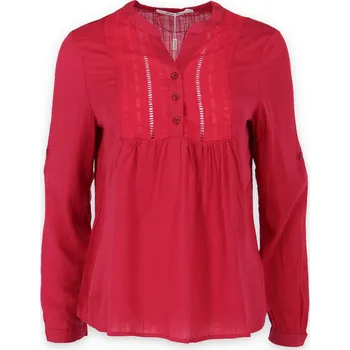 Dámská košile Majolica MJ78043 košile/104862 barva: červená, velikost: S