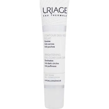 Péče o oční okolí Uriage Dépiderm Brightening Eye Contour Care oční gelový krém proti tmavým kruhům a otokům 15 ml