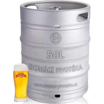 Pivo HRÁDEK Slavičín Hrádek - Karpat 11° světlý ležák - 50l sud piva