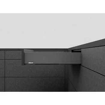 Nábytkové kování BLUM Bočnice LEGRABOX PURE "M" orion šedá L+P Jmenovitá délka [mm]: 450