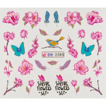 Lak na nehty BIO NAILS Vodolepka BN-2085 květy