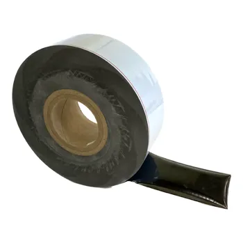 Lepicí páska E1703P Samolepicí ochranná fólie (600 mm x 100 m / černá-bílá / 1ks)