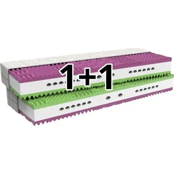 Matrace Matrace 1+1 Veronika, MPO Potah: Medico, Rozměr: 160x200 cm