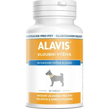 Kloubní výživa pro psa a kočku ALAVIS Kloubní výživa 2x 90 tablet (dvojbalení)