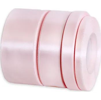 Stuha atlasová 0,6cmx32m marshmallow