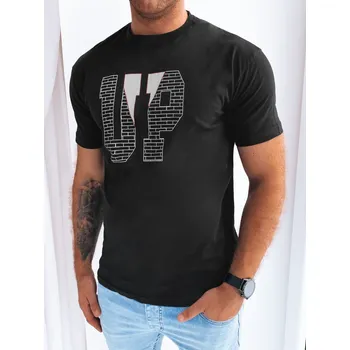 Pánské oblečení Pánské triko DSTREET ČERNÁ M