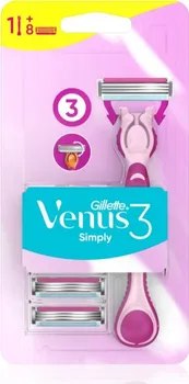 Holítko Gillette Simply Venus 3 + 8 náhradních hlavic