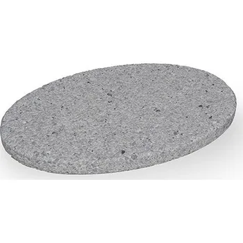 Příslušenství pro gril Norman Základová deska pod krb - oválná Povrch: šedo-bílý vymývaný