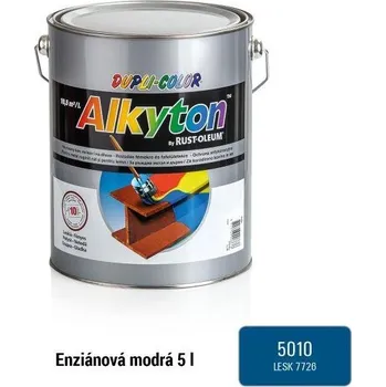 barva na kov RUST-OLEUM ALKYTON RAL5010 lesk 5l