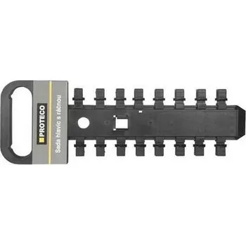 Gola sada PROTECO držák hlavic 1/2" plast.prázdný (pro 16 hl.)