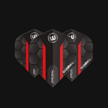 Letky Winmau Prism Alpha Black & Red Hexagon