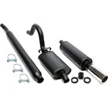 TA Technix sportovní výfuk Opel Manta B (75 - 88) kromě CC, 1x 80 mm rovná nerezová koncovka s pertlem