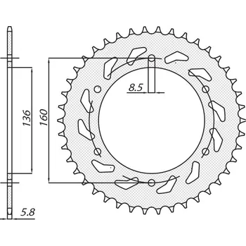 Řetězová sada pro motocykl SUNSTAR rozeta 3552 47 BMW F650 APRILIA PEGASO 650 92-04 (JTR5.47) (řetěz 520) (355247JT) (SUNSTAR rozeta 3552 47 BMW F650 APRILIA PEGASO 650 92-04 (JTR5.47) (řetěz 520) (355247JT))