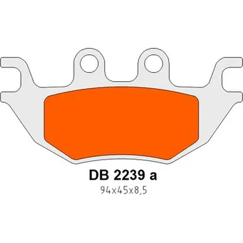 Brzdová destička DELTA BRAKING brzdové destičky KH686 zadní pravý/levý KAWASAKI KAF muly 820 15-18, KAF muly 1000 16-18, muly PRO-DXT EPS 21-24, muly PRO-DXT 16-22, muly PRO-FX EPS 16-22 (DELTA BRAKING brzdové destičky KH686 zadní pravý/levý KAWASAKI KAF muly 820 15-18, K