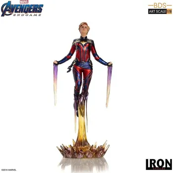 Figurka Iron Studios socha 2012 Captain Marvel BDS Avengers: Endgame, měřítko 1:10 - 26 cm