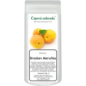 Horký nápoj Čajová zahrada Rooibos Broskev & Meruňka Varianta: rooibos čaj 500g