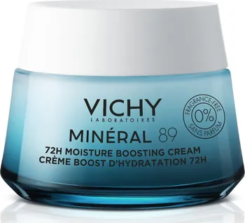 Pleťový krém Vichy Minéral 89 72H Moisture Boosting Cream hydratační krém bez parfemace 50 ml