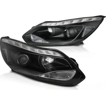 Přední světlomet Přední světla LED pro Ford Focus MK3 11-14 černé