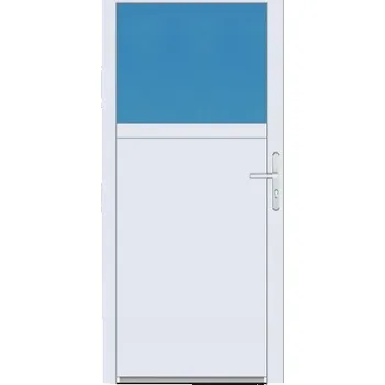 Vchodové dveře Vchodové plastové dveře Soft 1/3 sklo