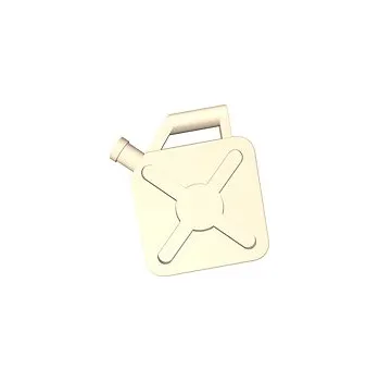 Stavebnice COBI Kanystr jednostranný COBI-Doplňky, Barva Béžová-44486