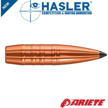 Příslušenství pro sportovní střelbu Monolitické střely Hasler Ariete ráže 8,5 mm (.338), 250grs