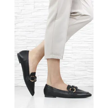 Dámské mokasíny Lemon Tree Černé mokasíny BL042B Velikost: 37