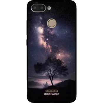 Pouzdro na mobilní telefon Lesklý kryt Mobiwear Glossy - Xiaomi Redmi 6 - G005G Strom s galaxií (Prémiové lesklé pouzdro, obal, kryt Mobiwear Glossy na mobil Xiaomi Redmi 6 - G005G Strom s galaxií, materiál Plast + TPU silikon - krytí po všech stranách, neošoupatelný potisk, tenké)