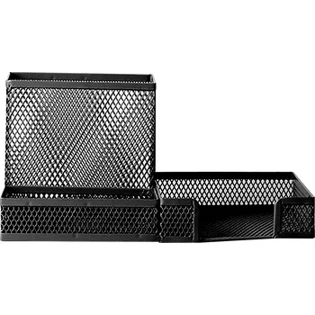 Úložný box Zásobník na psací potřeby černý Present Time (Barva-černá)