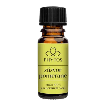 Vonný olej Phytos Zázvor-Pomeranč - směs 100% esenciálních olejů 20ml