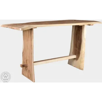 Barová židle FaKOPA s. r. o. TRUNK BAR - dřevěný bar ze suaru 227 x 60 cm, suar