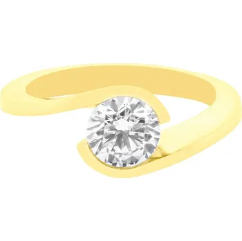 Prsten Zásnubní prsten ze zlata s diamantem 99RI0014Y