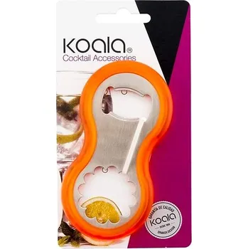 Otvírák Koala Otvírák na lahve 2v1, oranžový