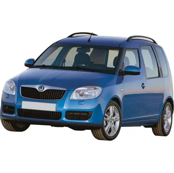 Nosič kol Příčníky Modula Oval Bar Open Rail Alu Škoda Roomster 2006-2015 s podélníky