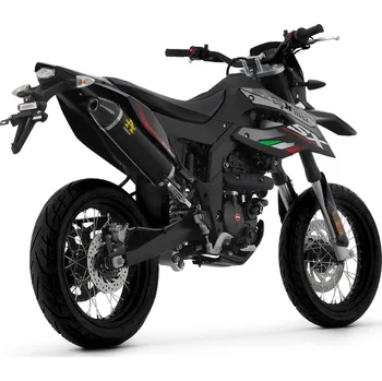 Výfuk pro motocykl Koncovka výfuku ARROW Off-Road Thunder Alu.Dark/C Aprilia SX / RX 125 E5 2021-2022 52510AKN