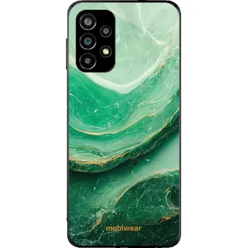 Pouzdro na mobilní telefon Lesklý kryt Mobiwear Glossy - Samsung Galaxy A23 / A23 5G - G023G - Zelený mramor (Prémiové lesklé pouzdro, obal, kryt Mobiwear Glossy na mobil Samsung Galaxy A23 / A23 5G - G023G - Zelený mramor, materiál Plast + TPU silikon - krytí po všech stranách,)