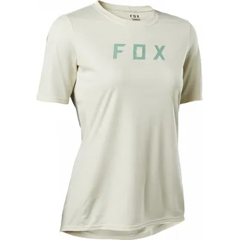 cyklistický dres dámský dres FOX Ranger Moth Women Ss Jersey Bone vel. S