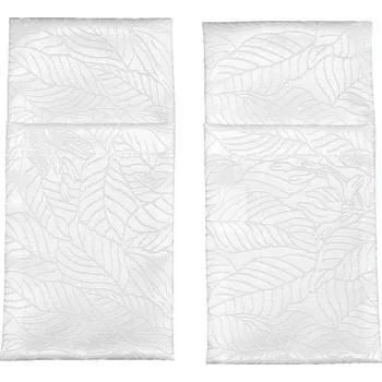 Příbor HEDVA ČESKÝ BROKÁT Kapsa na příbory Odaska set 2 ks LILIE bílá