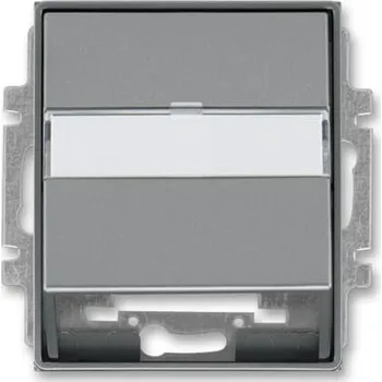 vypínač Kryt zásuvky komunikační pro nosnou masku 5014E-A00100 36 ocelová Time ABB