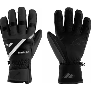 Lyžařské rukavice Zanier Jerzens GTX - black/white - vel. 11