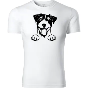 Chlapecké tričko Fenomeno Dětské tričko Pes - bílé Velikost: 158cm/12 let