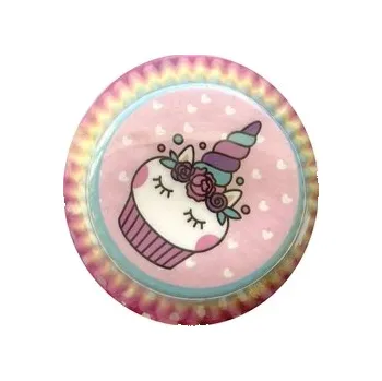 Košíčky na muffiny - JEDNOROŽEC /50 ks