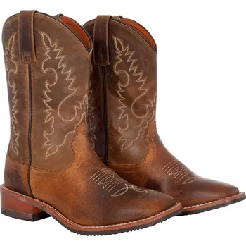 Jezdecká obuv Pool´s Westernové boty unisex hnědé Velikost: 39