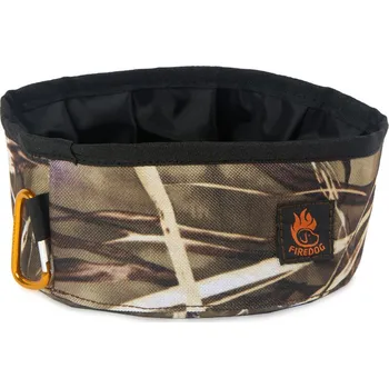 Miska pro psa Firedog Click & Go cestovní miska 1,0 L Water Reeds camo
