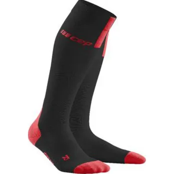 Pánské ponožky Ponožky kompresní Cep knee high run 3.0 Velikost: 42-45 černá/červená