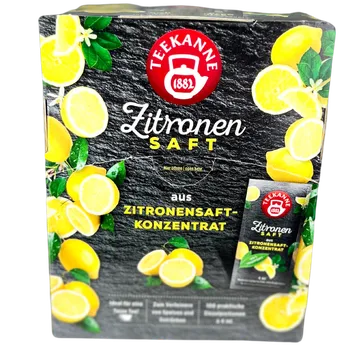 Čaj Teekanne citrónová šťáva porcovaná 100ks