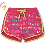 DÍVČÍ ŠORTKY růžové Kugo SD0386